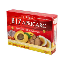 TEREZIA B17 Apricarc Semillas de Albaricoque 60 Cápsulas