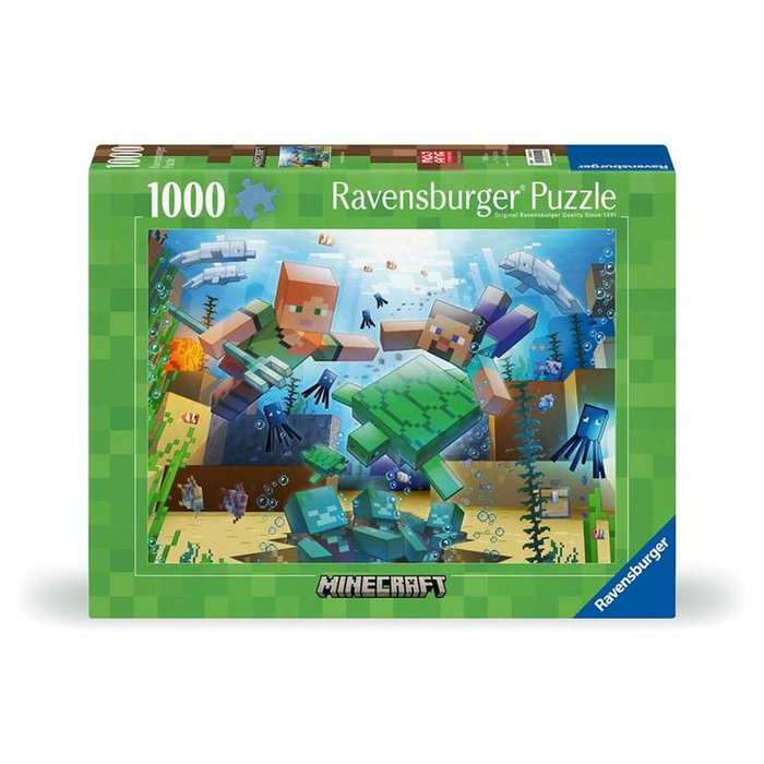 Ravensburger Minecraft Mosaic Puzzle de 1000 piezas