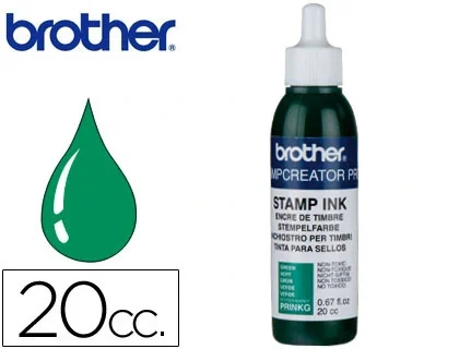 Brother Tinta para Reentintado Verde 20cc