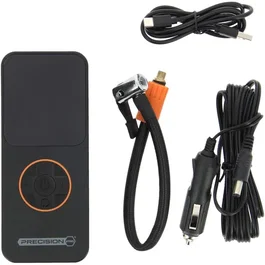 ACERO DE PRECISIÓN Mini compresor inalámbrico recargable 10 bar Inflador para coche y bicicleta USB-C