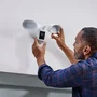 Ring Floodlight Cam Wired Pro Cámara de Seguridad IP para Exterior 1080p Full HD con Luces LED, Visión Nocturna, WiFi Alámbrico, Compatible con Alexa para Techo o Pared, Negro