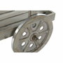 DKD Home Decor Expositor de Abeto y Pizarra con Carro