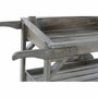 DKD Home Decor Expositor de Abeto y Pizarra con Carro