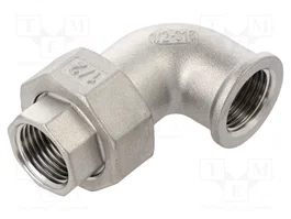 GEBO Codo de 90° Conector Doble Cono Hembra-Hembra G316