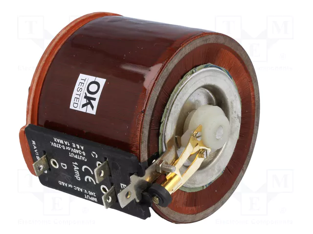 BREVE TUFVASSONS Autotransformador Regulable 230VAC 1A para Panel BREVE TUFVASSONS Autotransformador Regulable 230VAC 1A para Panel
