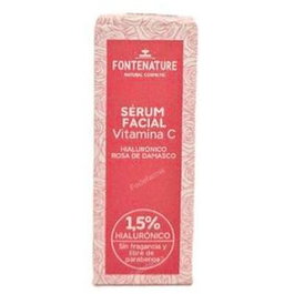 FONTENATURE Serum Facial Vitamina C, Ácido Hialurónico y Rosa Mosqueta 30Ml