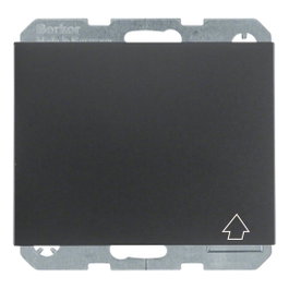 BERKER 47517206 toma de corriente SCHUKO con tapa abatible antracita