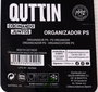 Quttin Organizador para PS5 con 4 compartimentos, bandeja y soporte para mandos, color negro, 36 x 15.3 x 5.3 cm (12 Unidades)