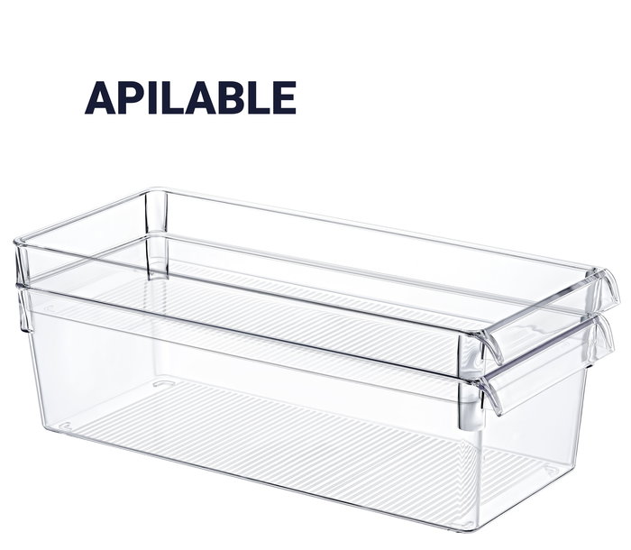 Quttin Organizador para PS5 con 4 compartimentos, bandeja y soporte para mandos, color negro, 36 x 15.3 x 5.3 cm (12 Unidades)