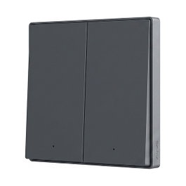 Aqara Smart Wall Switch H1 Gris Doble con Neutro