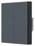 Aqara Smart Wall Switch H1 EU con Neutro, Doble Pulsador - Gris