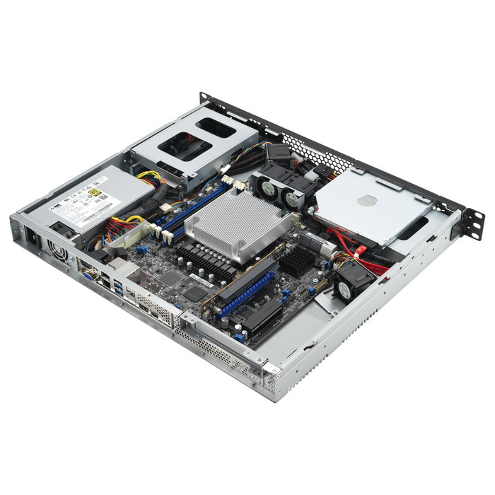 Asus RS100-E11-PI2 Servidor Barebone Intel C252 LGA 1200 1U Plata