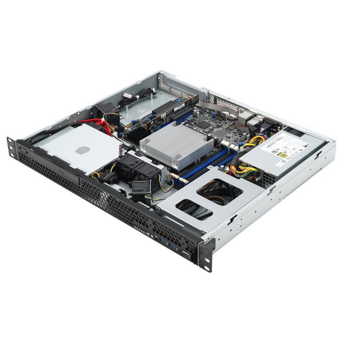Asus RS100-E11-PI2 Servidor Barebone Intel C252 LGA 1200 1U Plata