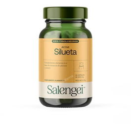 SALENGEI Active Silueta 60 Cápsulas - Complemento para el Control de Peso con Resveratrol, Té Verde y Cromo