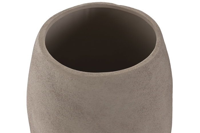 DKD Home Decor Macetero de Cerámica Marrón Claro 23x23x31 cm