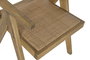 DKD Home Decor Silla Vintage Natural 60 x 86 x 56.5 cm (2 Unidades) Olmo y Ratán