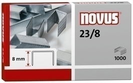 Grapas Novus Gruesos 23/ 8 Galvanizadas Caja De 1000
