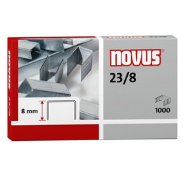 Grapas Novus Gruesos 23/ 8 Galvanizadas Caja De 1000