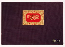 Libro Contabilidad Fº Nº 61 Ingresos Y Gastos