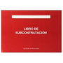 Dohe Libro de Subcontratación Oficial Catalán/Castellano A4 Apaisado