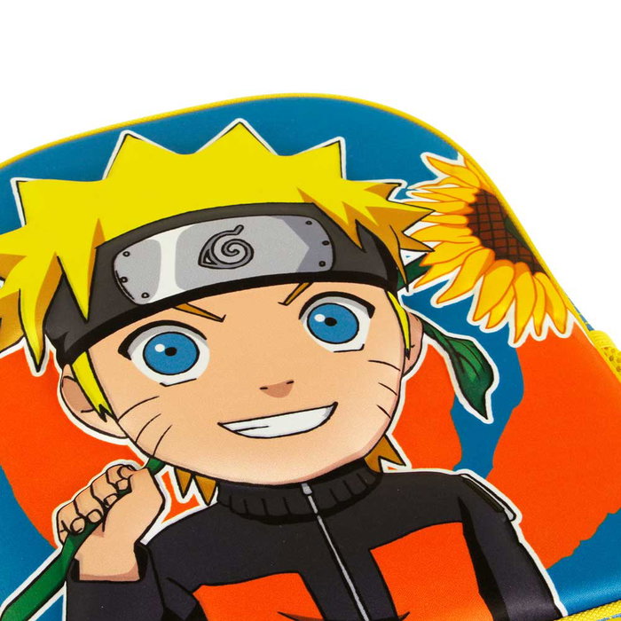 Naruto Mochila Infantil 3D con Ruedas Pequeña Multicolor 7L 30cm