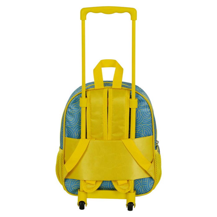 Naruto Mochila Infantil 3D con Ruedas Pequeña Multicolor 7L 30cm