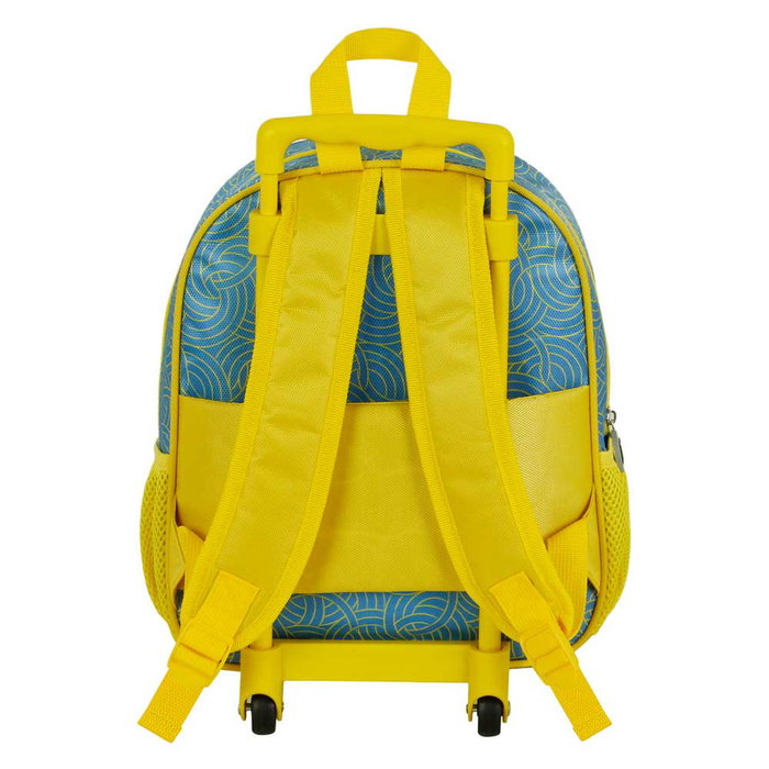 Naruto Mochila Infantil 3D con Ruedas Pequeña Multicolor 7L 30cm