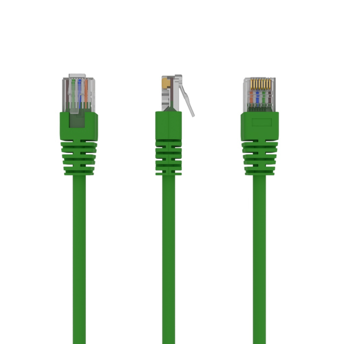 Gembird Cable de Red Ethernet / Internet UTP CAT5e, 3 Metros, Negro - para Redes LAN