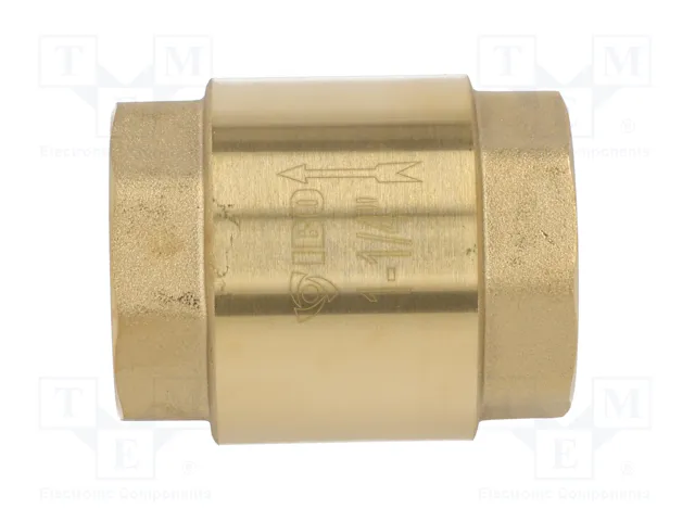 IBO Válvula de retención de latón G 1 1/4'' interno 16bar