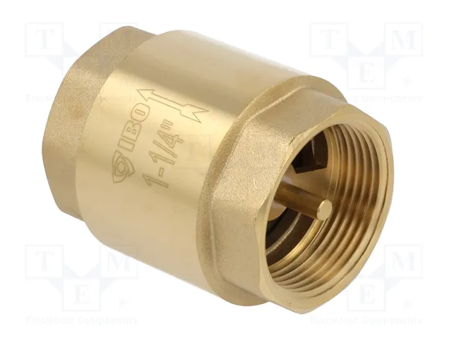 IBO Válvula de retención de latón G 1 1/4'' interno 16bar