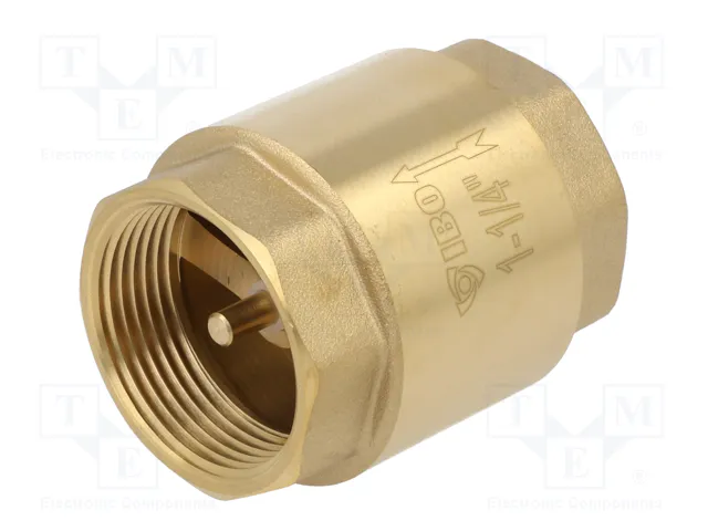IBO Válvula de retención de latón G 1 1/4'' interno 16bar