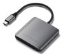 Satechi Hub USB-C de 4 Puertos con Power Delivery 100W y 10 Gbps, Gris