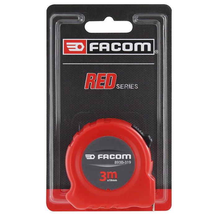 Facom Flexómetro serie Red de 3 m x 19 mm Facom Flexómetro serie Red de 3 m x 19 mm