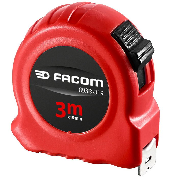 Facom Flexómetro serie Red de 3 m x 19 mm Facom Flexómetro serie Red de 3 m x 19 mm