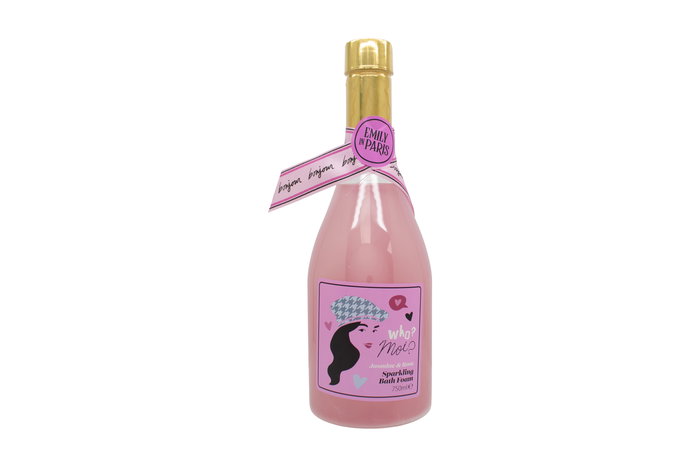 Emily In Paris Champagne Bottle Bubble Bath 750ml