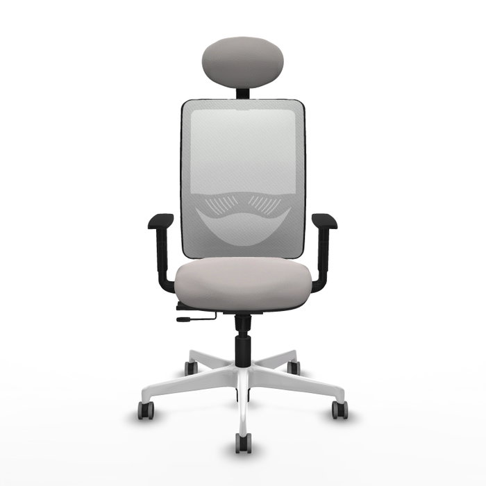 PIQUERAS Y CRESPO Silla de oficina Zulema con mecanismo Sincro/Traslack color Blanco PIQUERAS Y CRESPO Silla de oficina Zulema con mecanismo Sincro/Traslack color Blanco