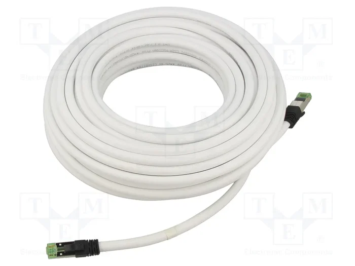 GOOBAY Patch cord Cat 6a S/FTP 20m blanco GOOBAY Patch cord Cat 6a S/FTP 20m blanco
