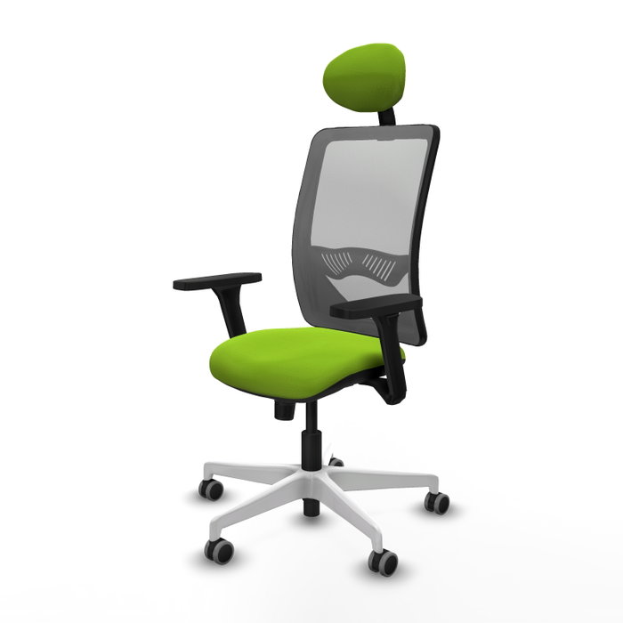 PIQUERAS Y CRESPO Silla de oficina Zulema con mecanismo Sincro, Pistacho y Gris PIQUERAS Y CRESPO Silla de oficina Zulema con mecanismo Sincro, Pistacho y Gris