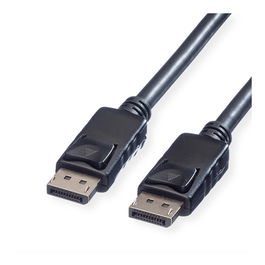 ROLINE 11.04.5604 Cable DisplayPort Macho a Macho 7.5m 4096 x 2560 Pixeles