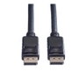 ROLINE Cable DisplayPort 1.2 Macho-Macho 7.5 m, Negro, 4096x2560 Pixeles a 60 Hz, Magnéticamente Protegido