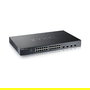 Zyxel XGS1935-28-EU0101F - Switch Gestionado L2+/L3, 24 Puertos Gigabit Ethernet, 4 Ranuras SFP+ 10G, Apilable, Montaje Rack 1U, Negro