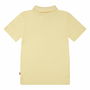 Polo de Manga Corta Niño Levi's Lvb Back Neck Tape Amarillo