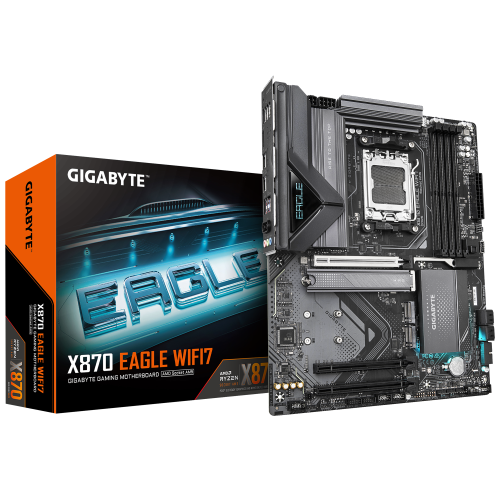 Gigabyte X870 EAGLE WIFI7 ATX con Zócalo AM5 y DDR5 Gigabyte X870 EAGLE WIFI7 ATX con Zócalo AM5 y DDR5