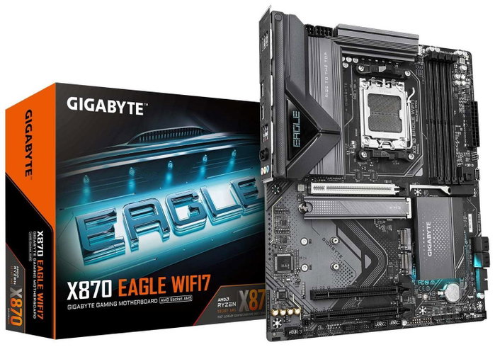 Gigabyte X870 EAGLE WIFI7 ATX con Zócalo AM5 y DDR5 Gigabyte X870 EAGLE WIFI7 ATX con Zócalo AM5 y DDR5