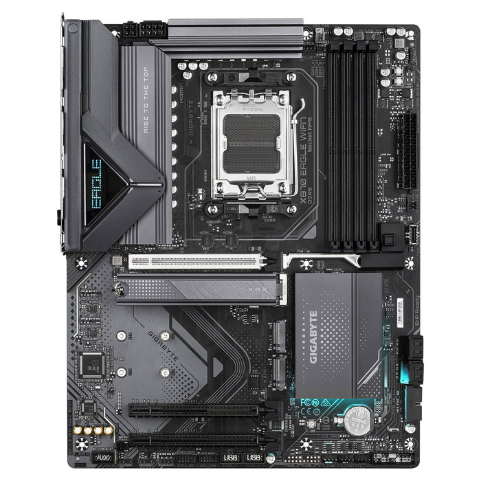 Gigabyte Placa Base X870 EAGLE WIFI7 ATX, Socket AM5, Compatible AMD Ryzen 9000, WiFi 7