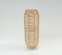 DKD Home Decor Lámpara de pie de ratán y metal marrón natural