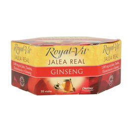 Dietisa Royal Vit Ginseng Plus 20 Viales Complemento Alimenticio Vitalidad y Resistencia