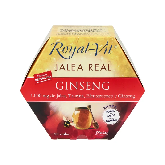 DIETISA Royal-Vit Jalea Real con Ginseng 20 viales DIETISA Royal-Vit Jalea Real con Ginseng 20 viales