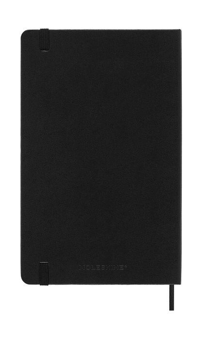 Moleskine DHB18WN3Y26 Agenda Semanal 18 Meses 2025-2026 Tapa Dura L (13 x 21 cm) Negra