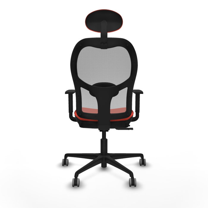 PIQUERAS Y CRESPO Silla de oficina Jorquera con mecanismo Sincro/Traslack Naranja y Gris PIQUERAS Y CRESPO Silla de oficina Jorquera con mecanismo Sincro/Traslack Naranja y Gris